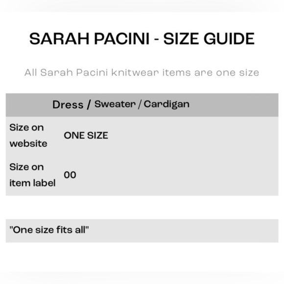 NWOT, Sarah Pacini, Sleeveless Knit Dress, One Size, Black & White - Picture 9 of 12